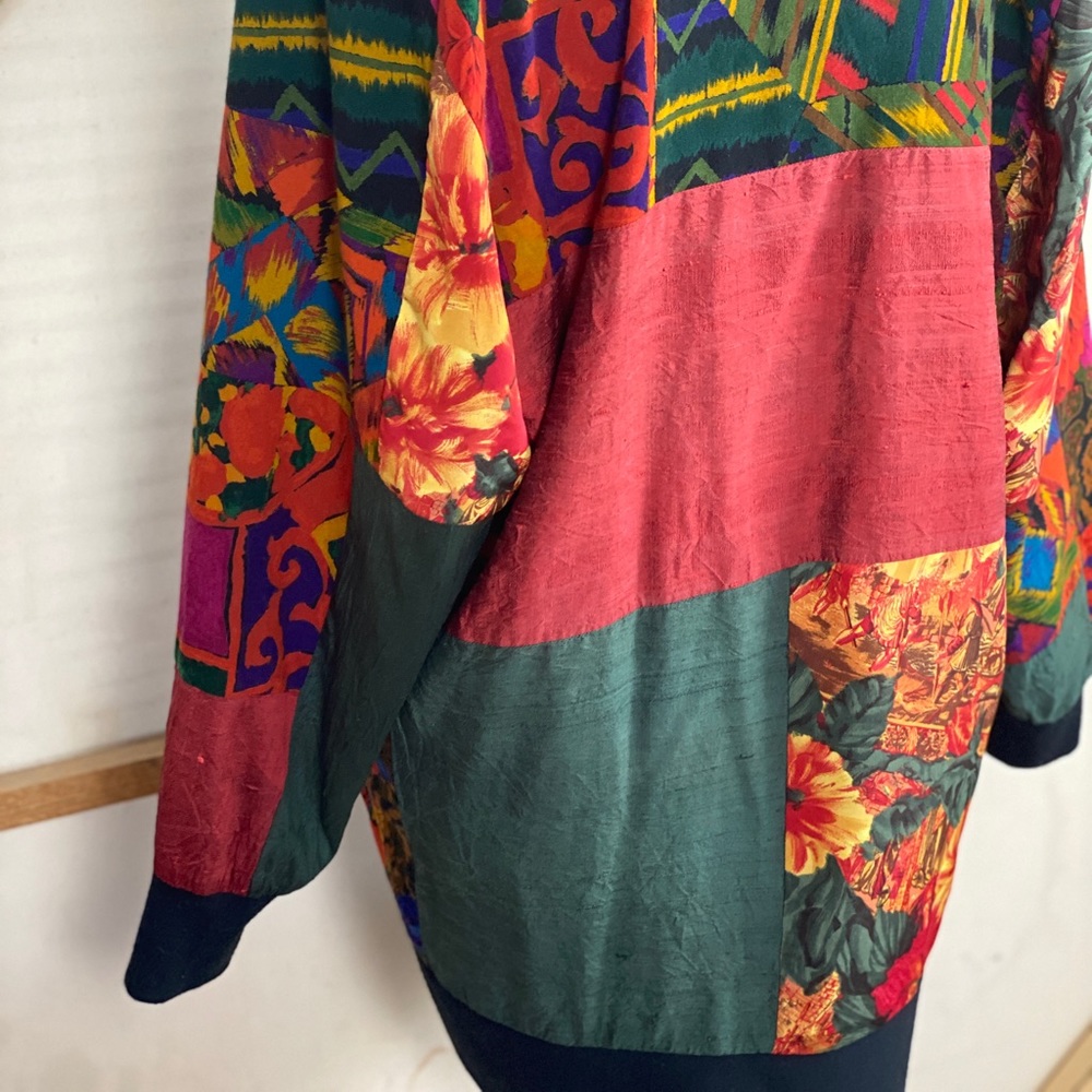 Multicolor patchwork jacket - Picture 4 of 4